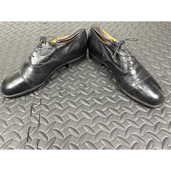 Men\'s Black Suede Shoes Size 9 Custom Made Willie\'s of Hollywood Shoes Original main image 6